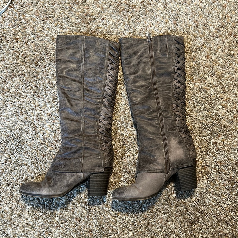 Knee high boots